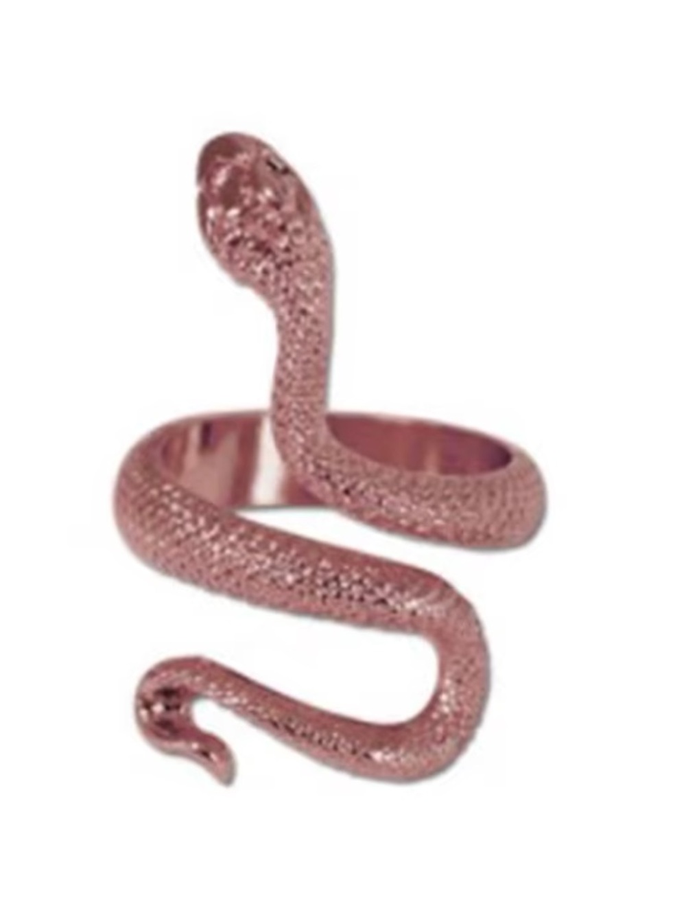 Rose Gold Snake adjustable Ring